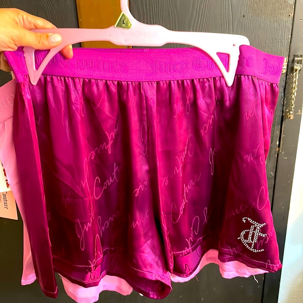 Juicy couture PJ shorts 2pk